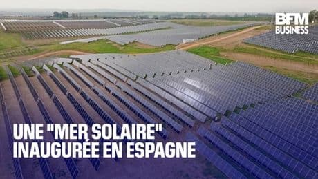 Une "mer solaire" inaugurée en Espagne