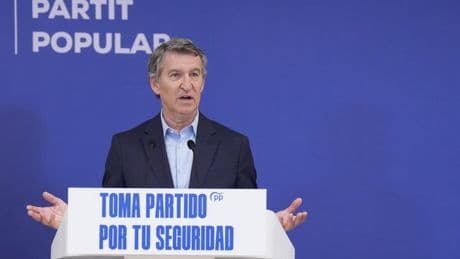 Feijóo cuestiona la actuación del Gobierno en Torre Pacheco y marca distancias con Vox