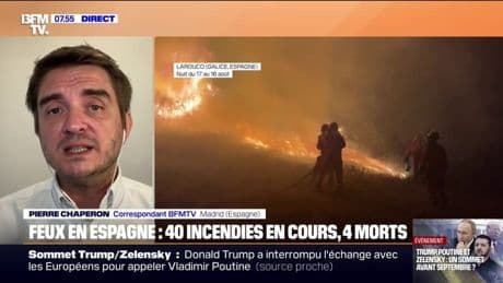 Incendies en Espagne: le bilan monte à quatre morts, déjà 343.000 hectares ravagés par les feux en 2025