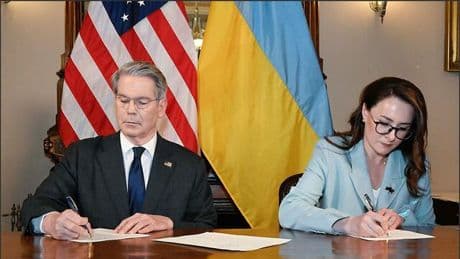 Ukraine-Krieg: USA und Ukraine einigen sich auf Rohstoffabkommen