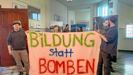 Gotha | »Bildung statt Bomben«: Antimilitaristen mit Schulverweis