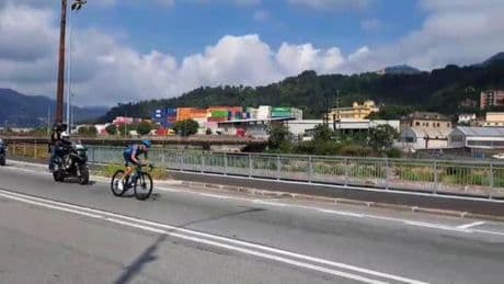 Giro dell'Appennino, la fuga solitaria di Ulissi verso il traguardo
