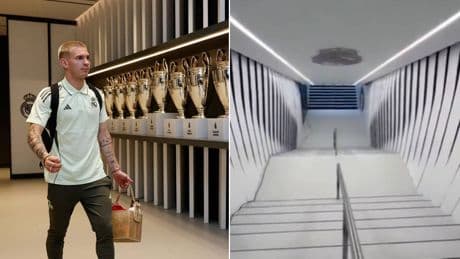 El intimidatorio nuevo túnel del Bernabéu: ¡a los rivales les darán escalofríos!