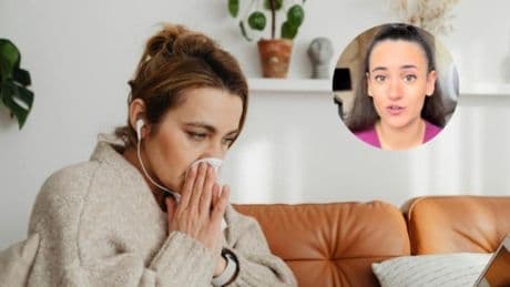 Ana María Alcaraz, enfermera: ''Estornudar tapándote la nariz puede tener consecuencias graves para tu salud, pues el aire que no dejamos liberar va hacia adentro''