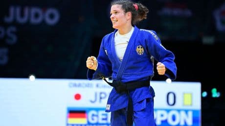 Titelkämpfe in Budapest: Judoka Mascha Ballhaus holt erneut WM-Bronze