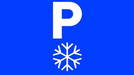 La DGT incorpora una nueva señal para indicar estacionamientos de emergencia por nevadas