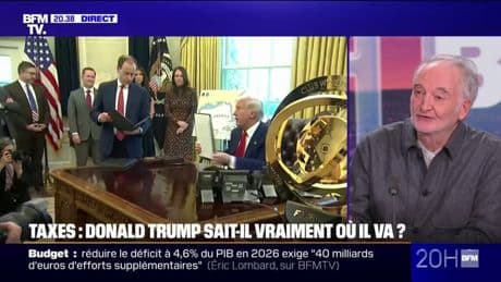Droits de douane: pour Jacques Attali, ancien conseiller d'État, "Donald Trump est entouré d'ignorants"