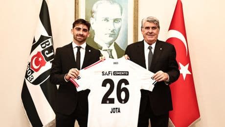 Jota Silva resmen Beşiktaş'ta!