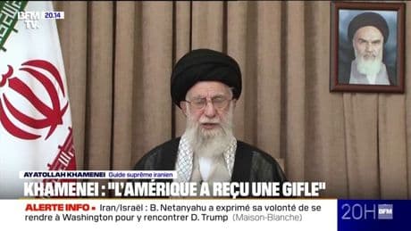 "L'Amérique a reçu une gifle": l'ayatollah Khamenei a salué ce jeudi la "victoire" de l'Iran