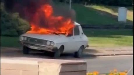 Meclis önünde 'beyaz toros' provokasyonu