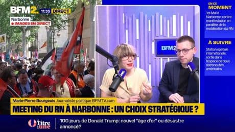 Meeting du Rassemblement national à Narbonne: choix stratégique pour Marine Le Pen et Jordan Bardella