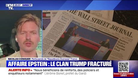 Affaire Epstein: "L'entière lumière sera faite sur ce sujet et Donald Trump en sera renforcé", assure le porte-parole de "Republicans Overseas" France
