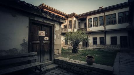 Müze, evdeki eşyaları aldı; aile kapıya bu notu yazdı!