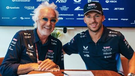 Pierre Gasly renueva con Alpine hasta 2028
