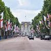 Final preparations for the Lionesses' open-top bus parade along The Mall as thousands of fans set to celebrate historic Euro 2025 victory