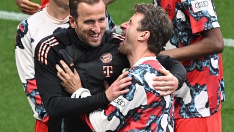 Long time coming – Harry Kane savours first trophy as Bayern Munich celebrate