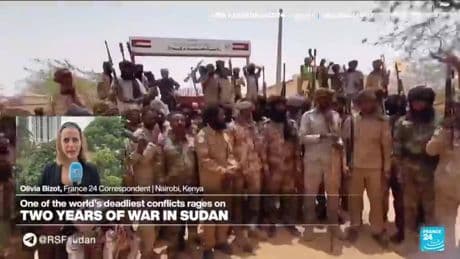 Sudan in ‘world’s largest humanitarian crisis’ after two years of civil war