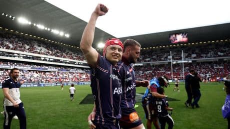 Rugby: l'Union Bordeaux-Bègles rejoint Northampton en finale de la Champions Cup