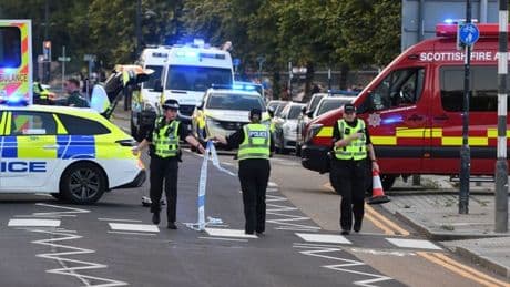 Man's body pulled from River Tay after search for male who 'dove in with pals'