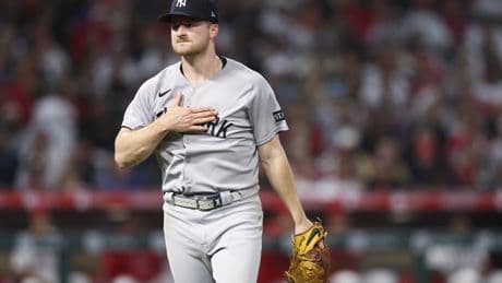 Yankees out-duel Angels for sweep to head into Dodgers showdown on high note