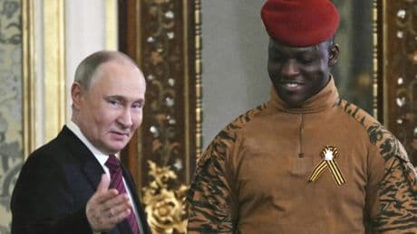 Russie-Burkina: Ibrahim Traoré et Vladimir Poutine en tête à tête à Moscou