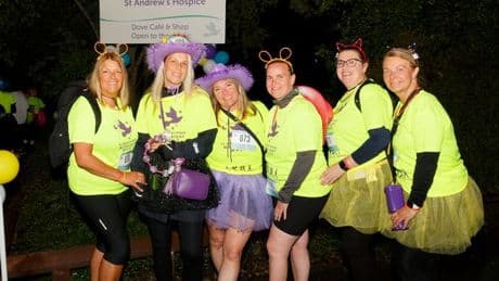 St Andrew’s Hospice holds 15th annual Midnight Walk in Airdrie