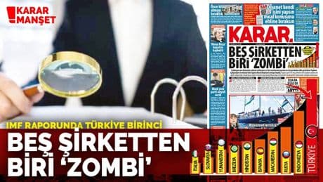Beş şirketten biri 'zombi"