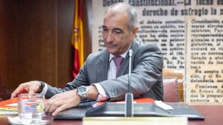 Óscar Chivite defiende en el Senado la «legalidad» de la adjudicación a la empresa supuestamente propiedad de Cerdán