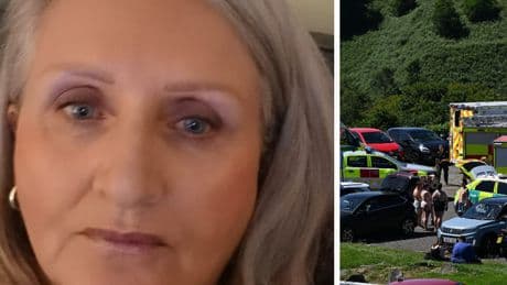 First picture of woman who died after falling 35ft at Scots waterfall