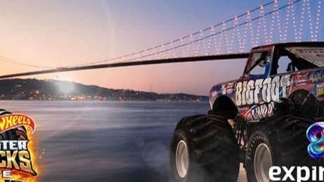 Hot Wheels’ın Dev Tekerli Canavar Kamyonları İstanbul’a geldi!