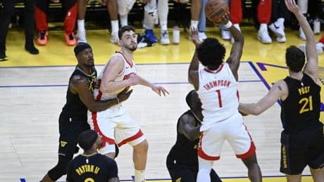 Quinten Post met Golden State Warriors ronde verder in play-offs NBA