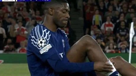 Drama para Luis Enrique: ¡Dembélé se retira lesionado!