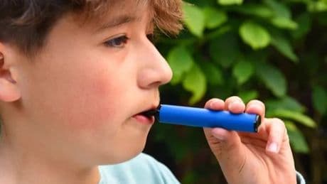 Children who vape 'more likely to smoke, have asthma and poor mental health'