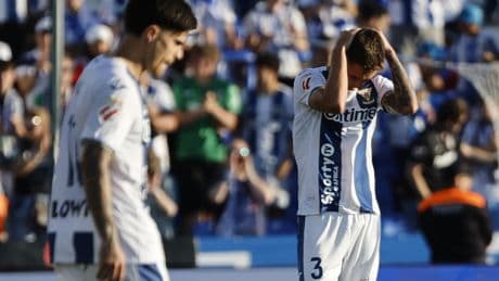 El drama del Leganés: golea al Valladolid pero baja a Segunda