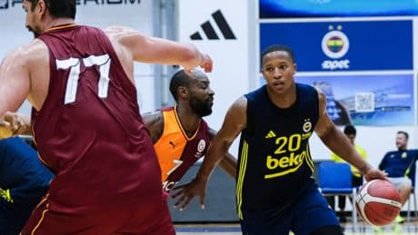 Dev derbide Galatasaray, Fenerbahçe Beko'yu 91-82 mağlup etti