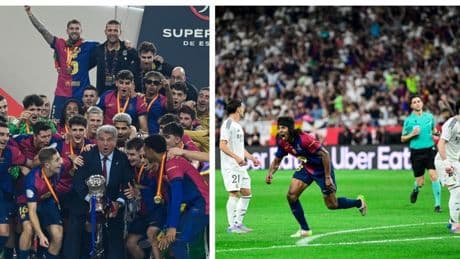 La temporada del noveno doblete Liga-Copa y el primer triplete doméstico