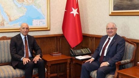 Bakan Güler, ABD'nin Ankara Büyükelçisi Barrack'ı kabul etti