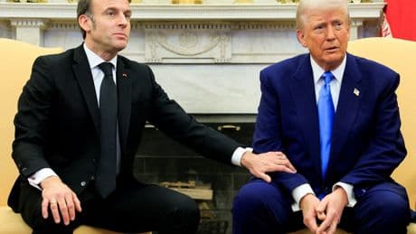 Trump ‘did not like’ moment Macron called him out over Putin during high-stakes call with European leaders