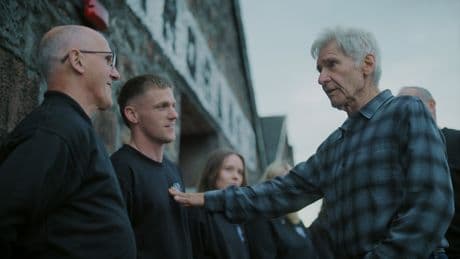 Father and son: Starring with Harrison Ford in whisky campaign was ‘surreal’