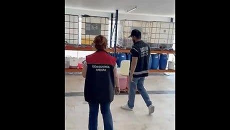 Ankara'daki gıda denetimlerinde 320 bin etiket ele geçirildi