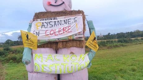 Les agriculteurs de la Confédération paysanne se mobilisent partout en France