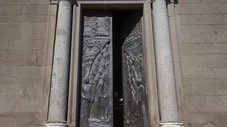 A roofless palace in Italy's Viterbo hosted the first and longest conclave