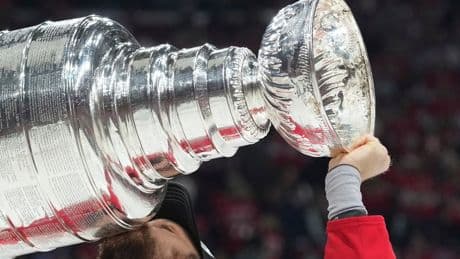 Stanley Cup endures a little damage as the repeat-champion Florida Panthers celebrate