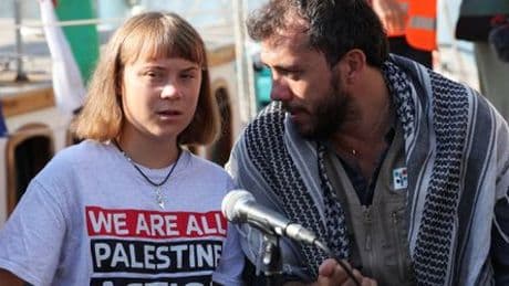 Gaza: Greta Thunberg segelt mit »Global Sumud Flotilla« Richtung Israel