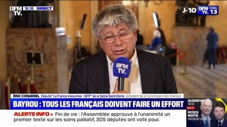 Dette: "Ce qui est indécent, c'est de la creuser en faisant des cadeaux à ceux qui n'en ont pas besoin, et c'est la marque du macronisme", affirme Éric Coquerel (LFI)