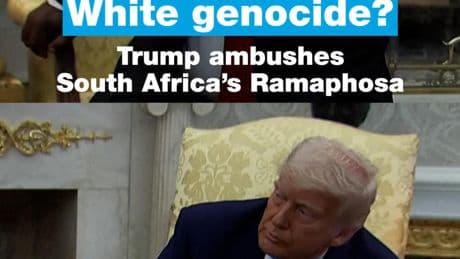 White genocide? - Donald Trump ambushes South Africa's Cyril Ramaphosa