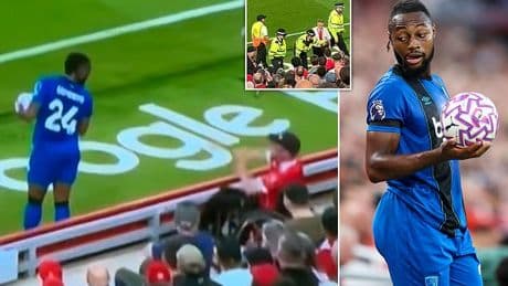Antoine Semenyo breaks silence with powerful statement online after being racially abused by a Liverpool fan during Bournemouth's clash at Anfield