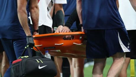 James Maddison injury: Huge Tottenham concern as midfielder taken off on stretcher in friendly