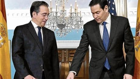 Albares y Rubio analizan la actualidad internacional en un encuentro «cordial»