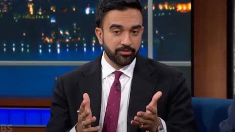 Colbert grills NYC mayoral candidate Zohran Mamdani on his Israel views ahead of primary vote